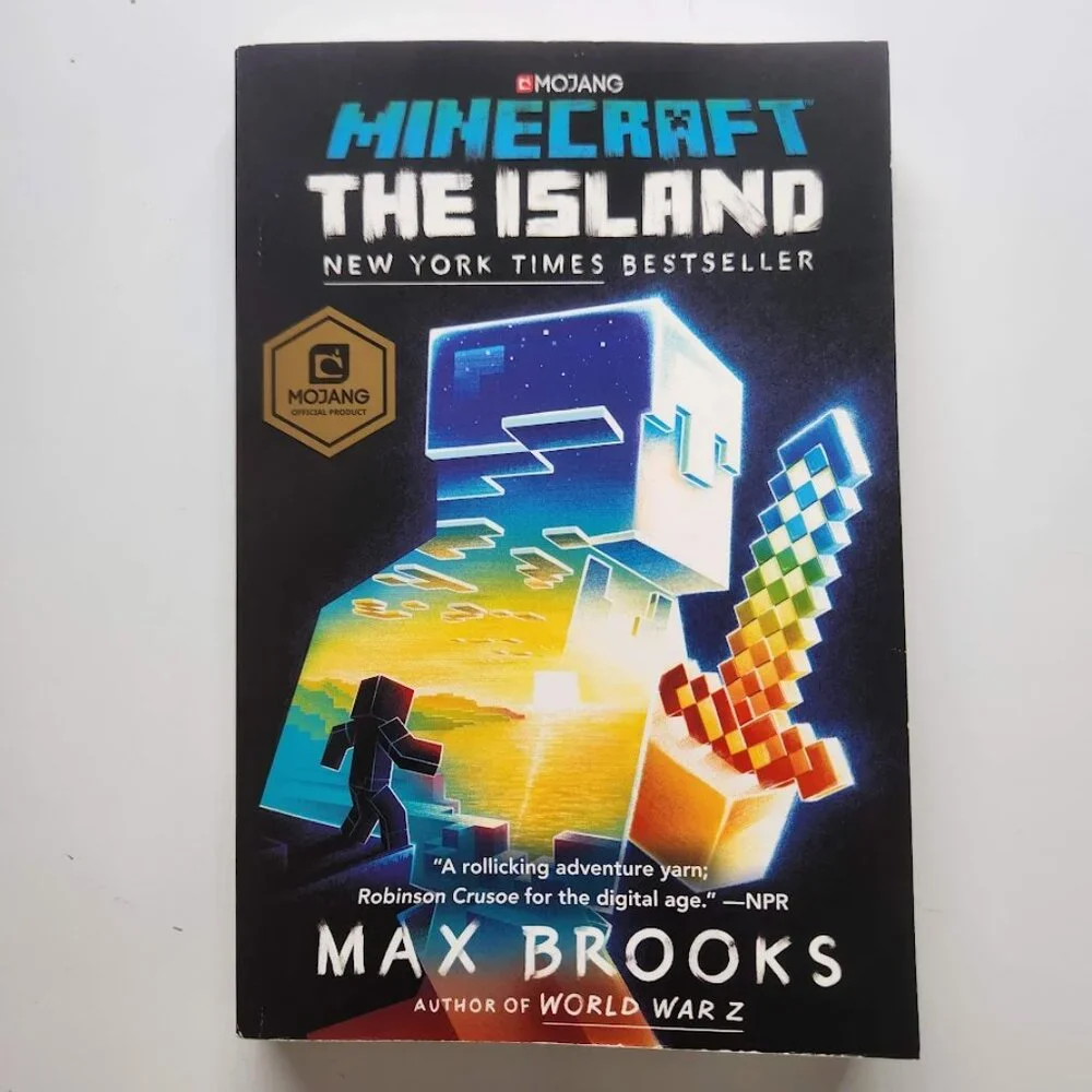New Minecraft The Island An Official Minecraft Novel Book By Max Brooks